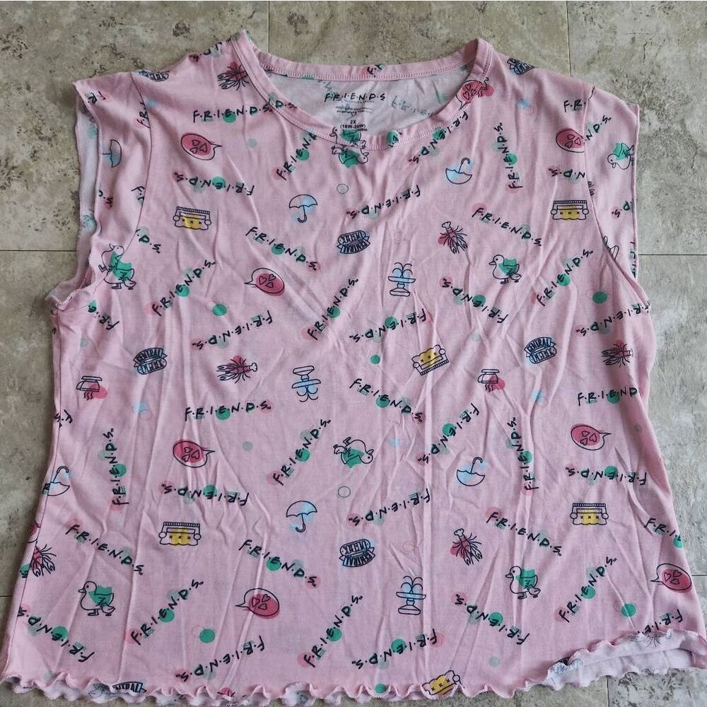 E1 Friends TV series sleep shirt